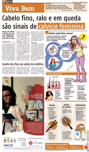 Clínica Dermavive | Calvície Feminina